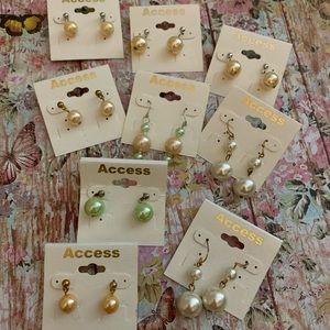 9 Pair Lot of NWT Earrings